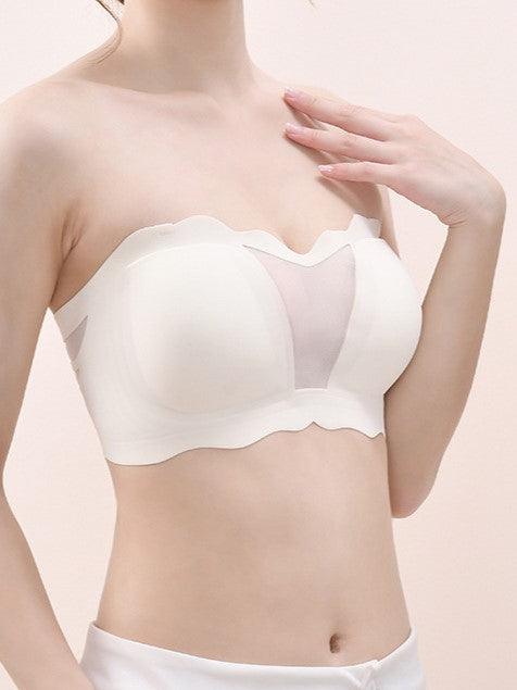 Strapless Invisible Seamless Back Tube Top Bra