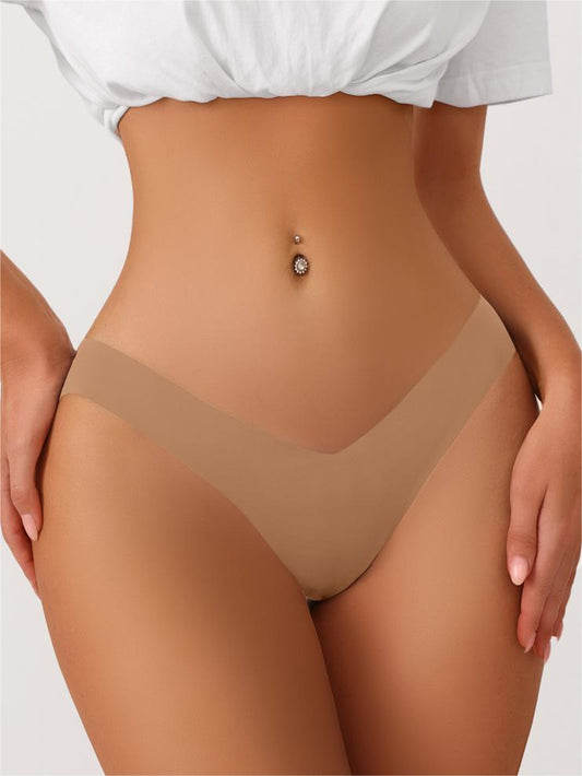 No Show Triangle Soft Stretch Bikini Panties Underwear